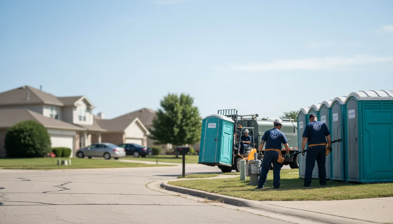 Porta Potty Rental in Cheshire, OH near me